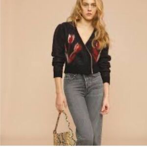 Rouje Leandro  Floral Cardigan